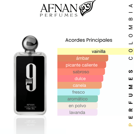 9 PM Afnan 100ml EDP 1.1 Premium - Perfumes Colombia
