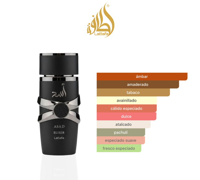 Lattafa Asad Elixir 100ml EDP 1.1 Premium