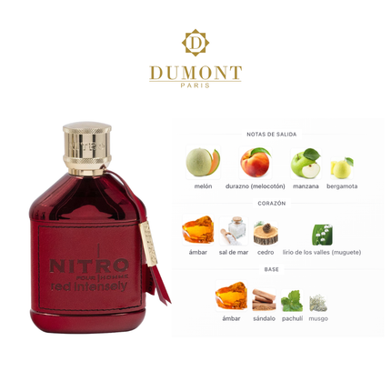Nitro Red Dumon Intenssilly EDP 100ml Original