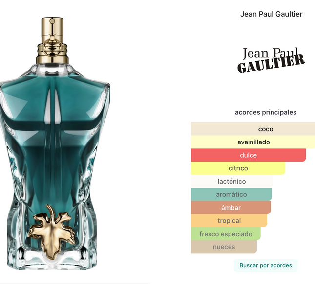 JPG Le Beau 125ML EDP 1.1 premium