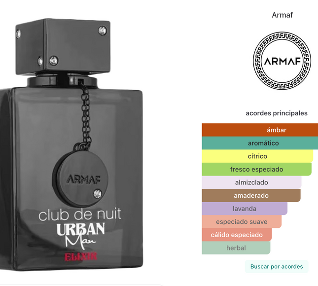 Club De Nuit Urban Elixir EDT 105ML Original