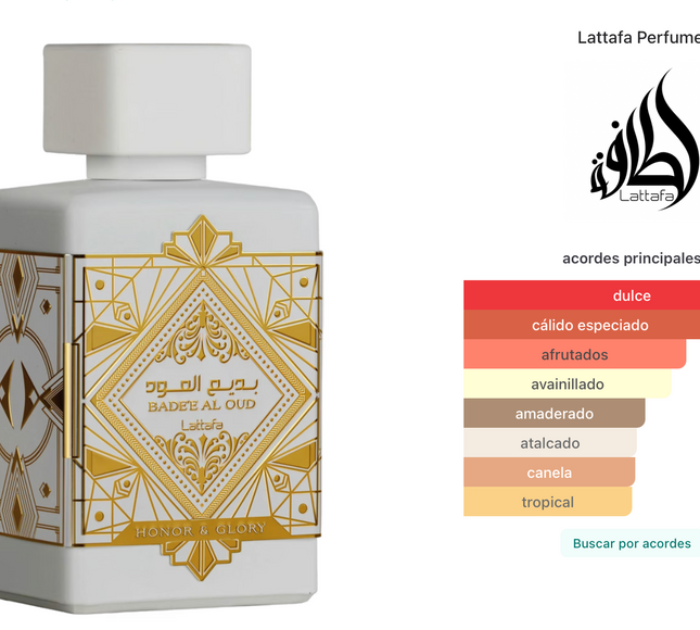 Lattafa Bade'e Al Oud Honor & Glory  100ml EDP 1.1 Premium
