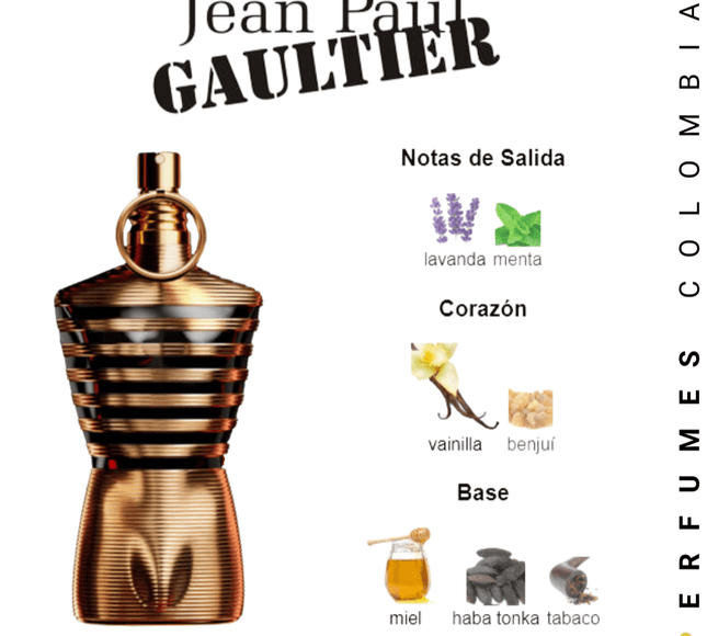 JPG Le Male Elixir 125ml EDP 1.1 Premium - Perfumes Colombia