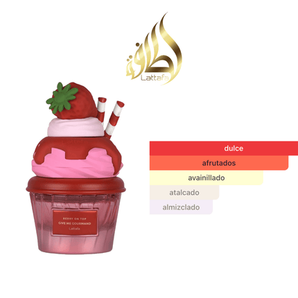 Lattafa Berry On Top EDP 75ML 1.1 Premium - Perfumes Colombia