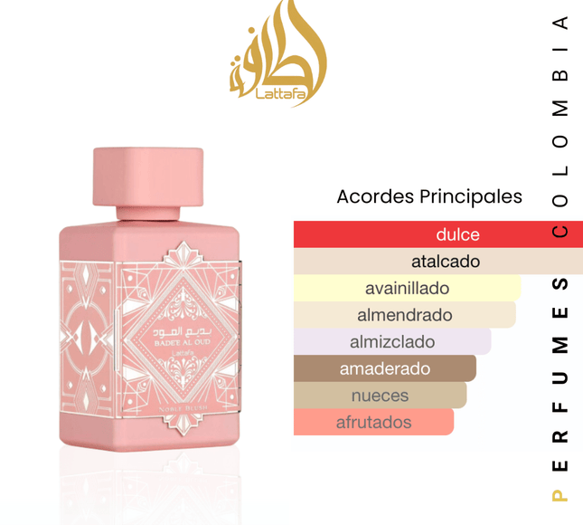 Lattafa Noble Blush EDP 100ml 1.1 Premium - Perfumes Colombia