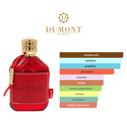 Nitro Red Dumont EDP 100ML 1.1 Premium - Perfumes Colombia
