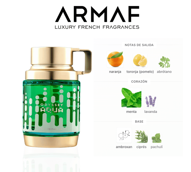 Odyssey Aqua EDP 100ml 1.1 Premium - Perfumes Colombia