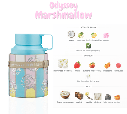 Odyssey Marshmallow EDP 100ml 1.1 Premium - Perfumes Colombia