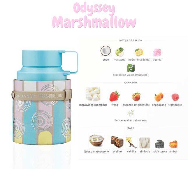 Odyssey Marshmallow EDP 100ml 1.1 Premium - Perfumes Colombia