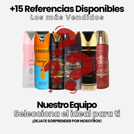 Perfume en Aerosol de 200ML - Regalo Black Friday 🎁 - Perfumes Colombia