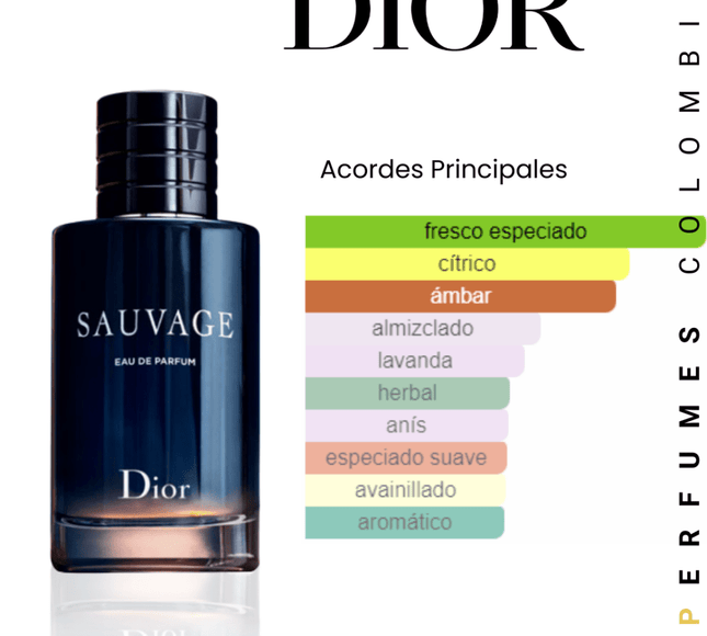 Sauvage Parfum Dior 100ml EDP 1.1 Premium - Perfumes Colombia