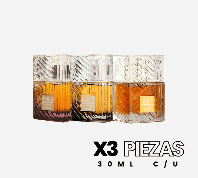 SET Khamrah X3 C/U 30ML EDP 1.1 Premium - Perfumes Colombia